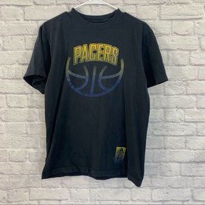Adidas Indiana Pacers NBA Basketball Gradient Logo Mens M Short Sleeve Tee